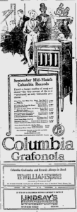 -columbia records september 1920 ottawa citizen