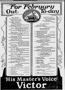 -victor records feb 1,1924 montreal gazette