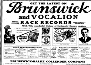 The Afro American   Google News Archive Search-Brunswick Vocalion 1927
