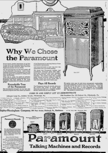 The Pittsburgh Press   Google News Archive Search-Paramount Phonograph 192 0