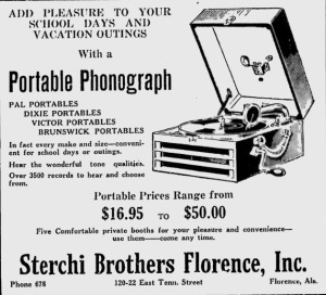 Times Daily   Google News Archive Search-portable phonograph