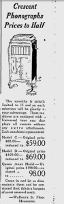 Schenectady Gazette   Google News Archive Search-crescent phonograh-june 8, 1922