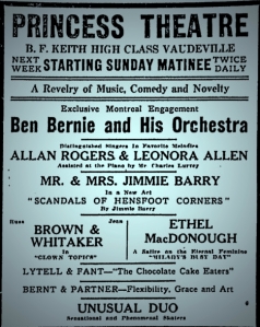 the montreal gazette   google news archive search-april 12, 1924 ben bernie.